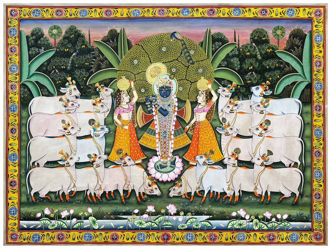 Authentic handmade pichwai paintings