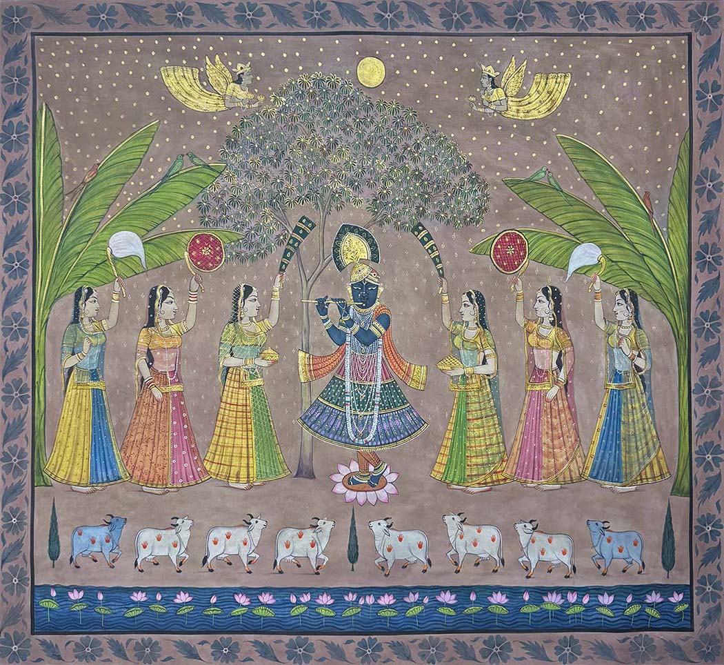 Famous Festivals illustrated in Pichwai Paintings