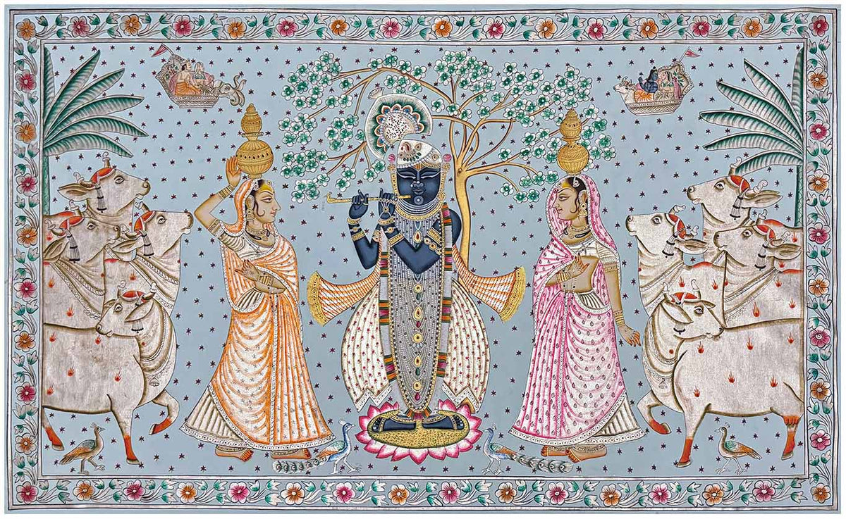 Horizontal Pichwai Paintings