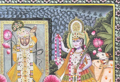tiri darshan pichwai painting_4