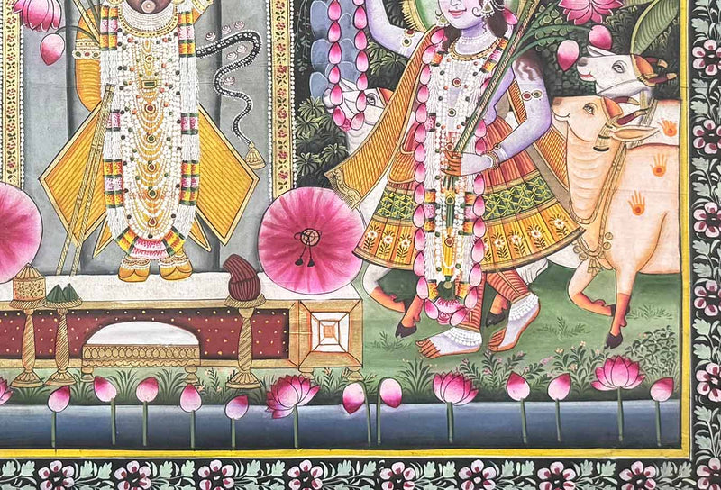 tiri darshan pichwai painting_5