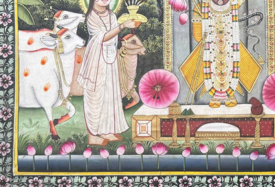 tiri darshan pichwai painting_6