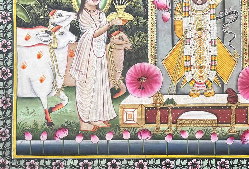 tiri darshan pichwai painting_6