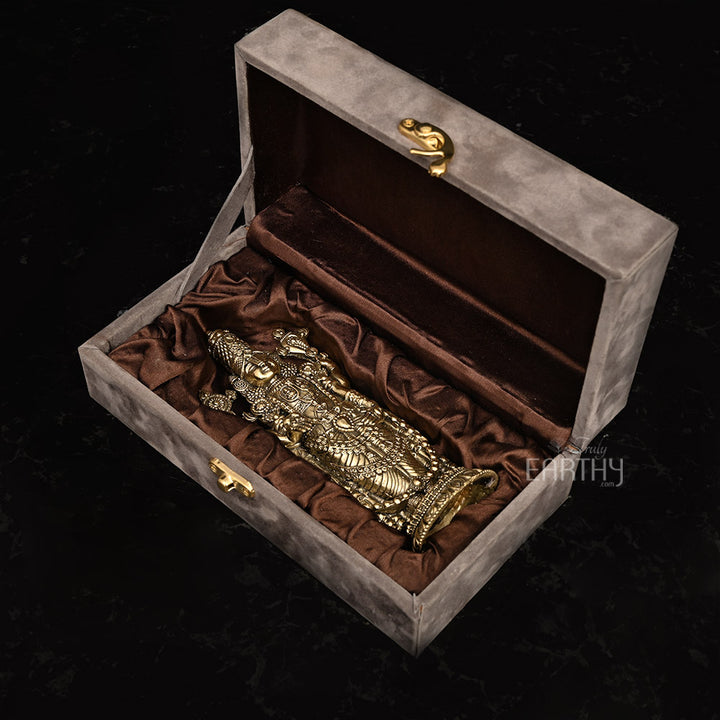Small Superfine Tirupati Balaji Brass Statue