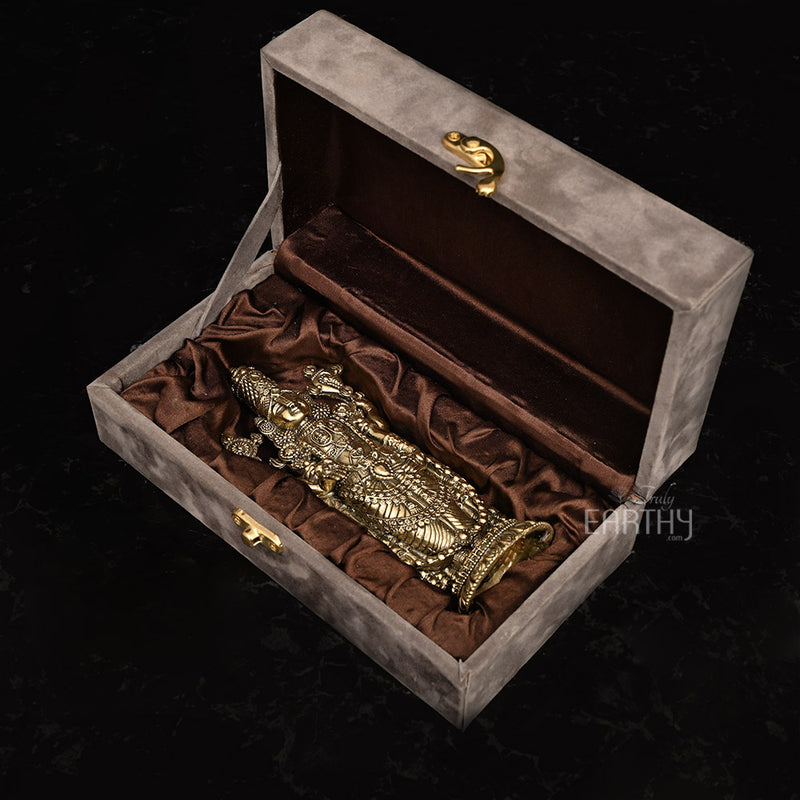 Small Superfine Tirupati Balaji Brass Statue