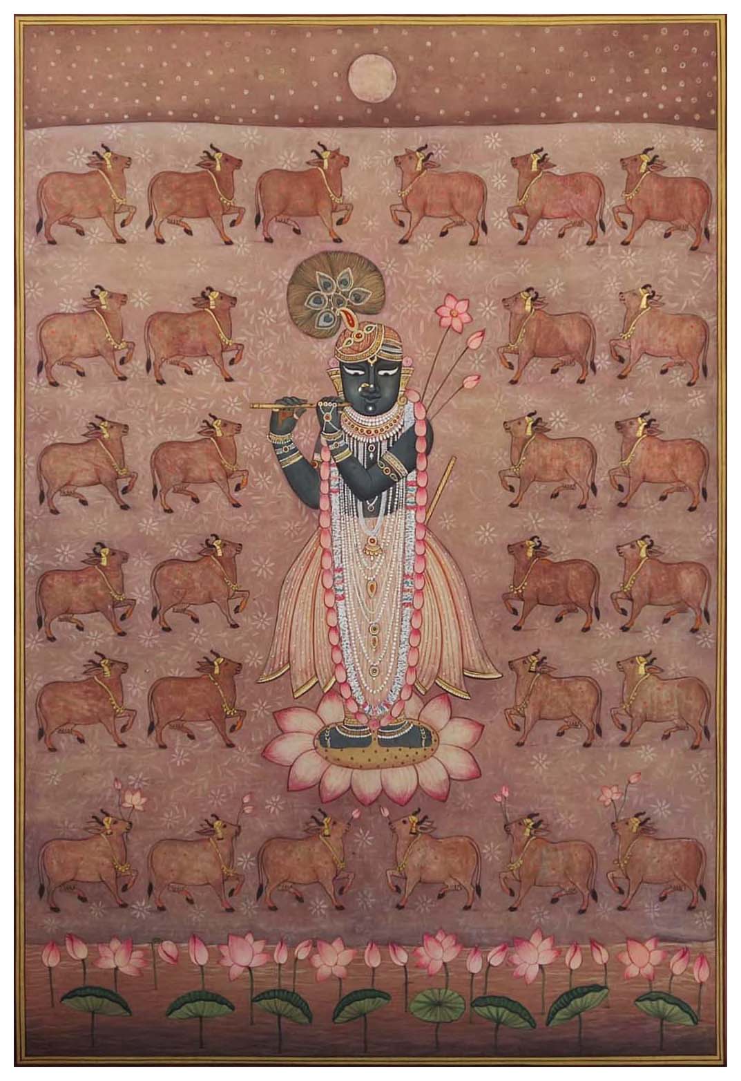 antique pichwai painting