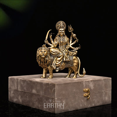 maa durga statue