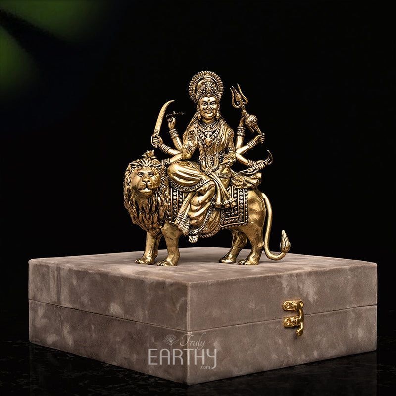 maa durga statue