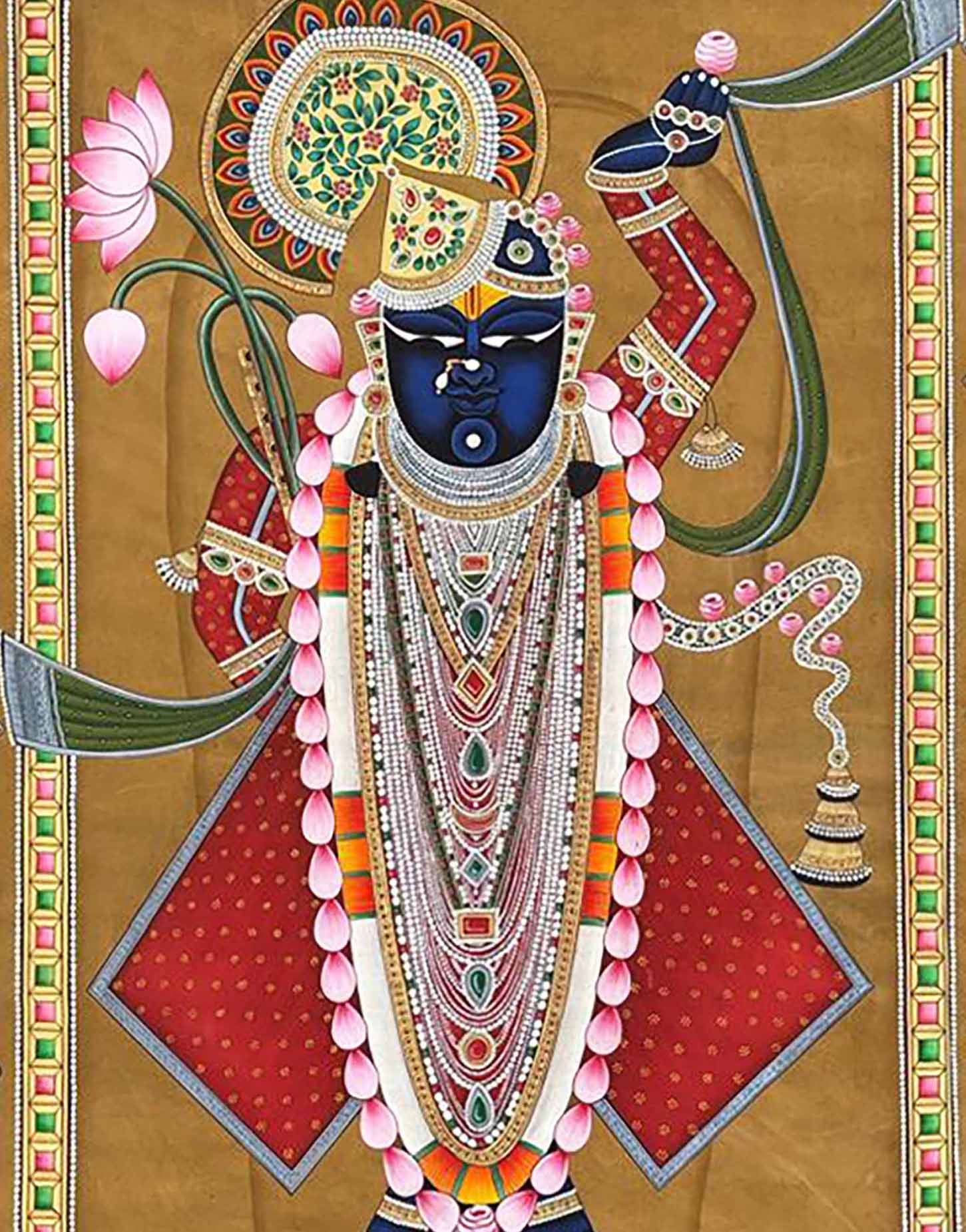 large shrinathji pichwai painting_2
