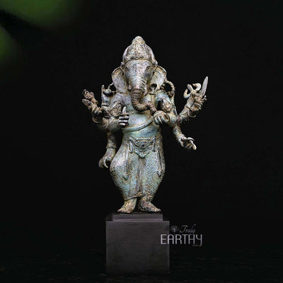 bronze ganesha sculpture