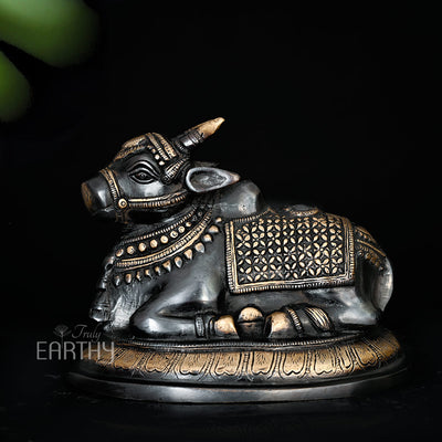 brass nandi statue