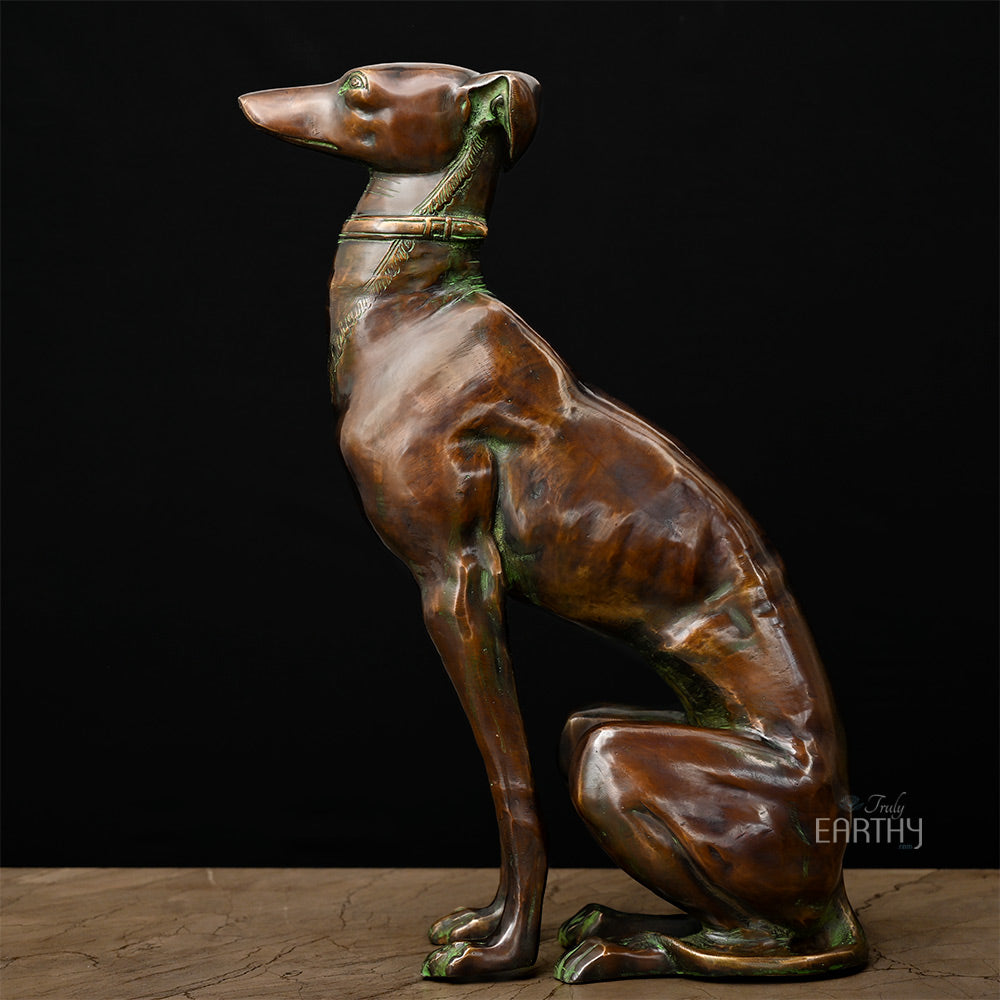 brass dog
