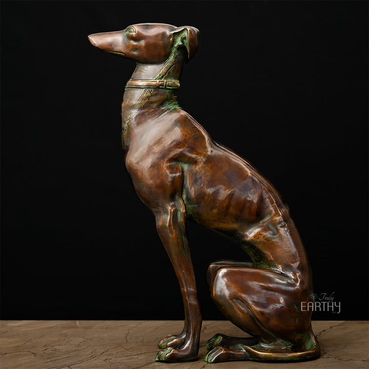brass dog