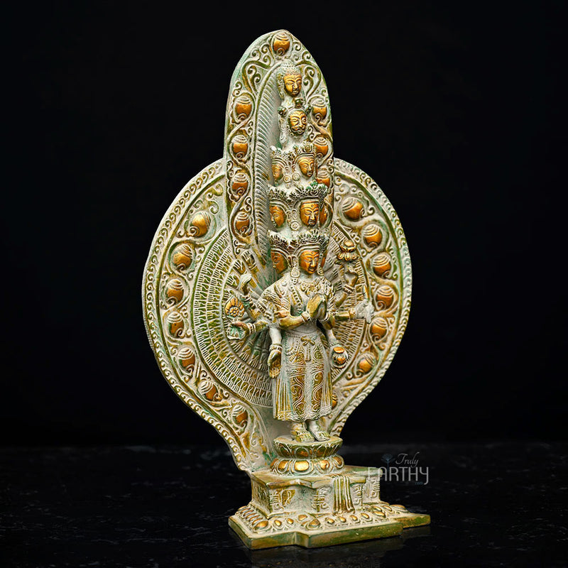 Brass Avalokiteshvara, angel 2