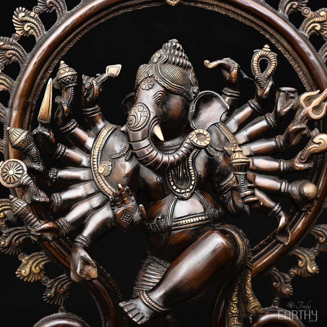 Chola Dancing Ganesha (64 cm)