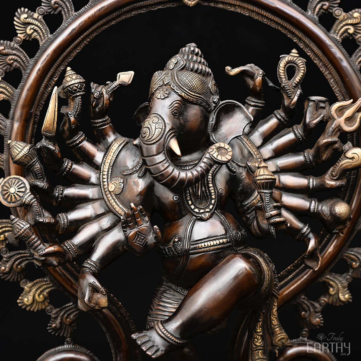 Chola Dancing Ganesha (64 cm)