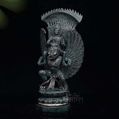 bronze vishnu statue
