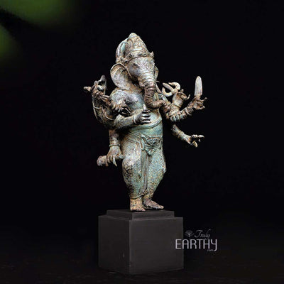 bronze ganesha sculpture_2
