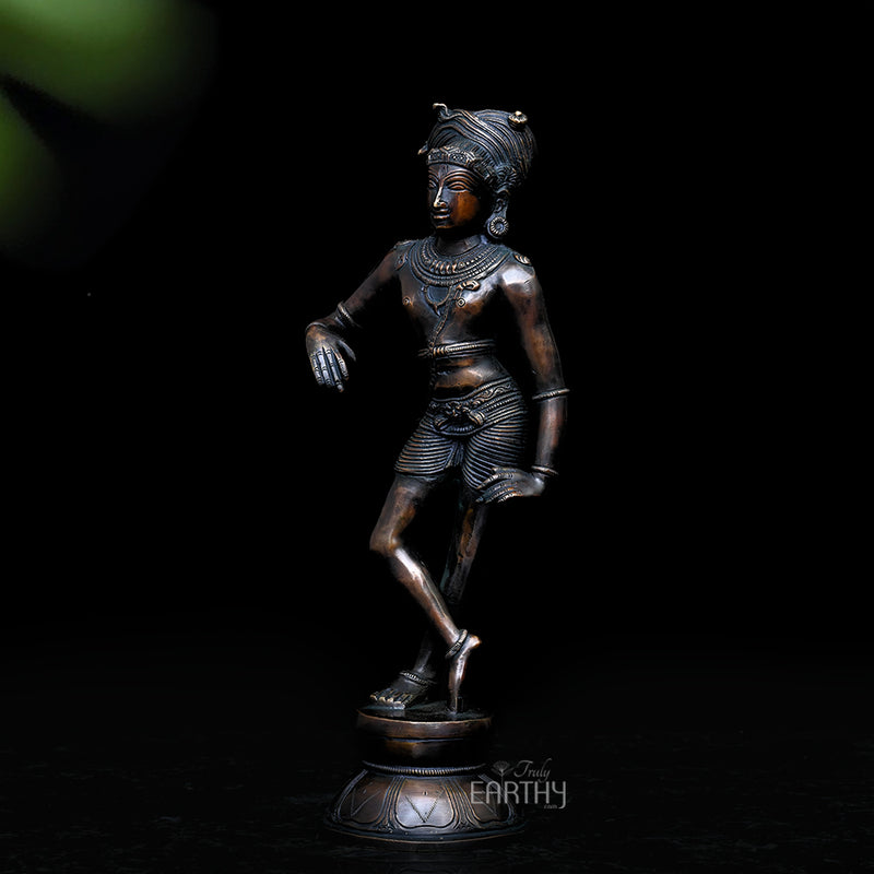 Vrisha-vahana Shiva (Brass | Handmade)