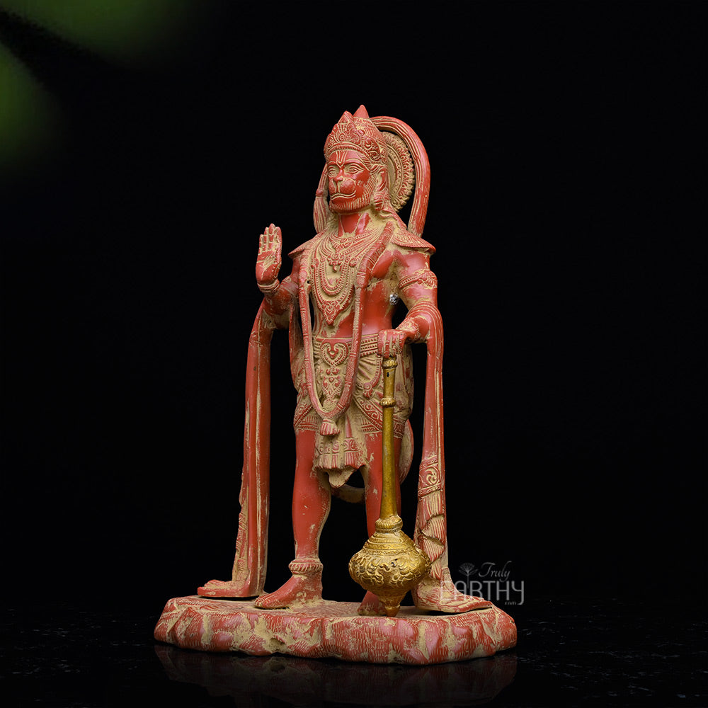 brass hanuman ji statue_2