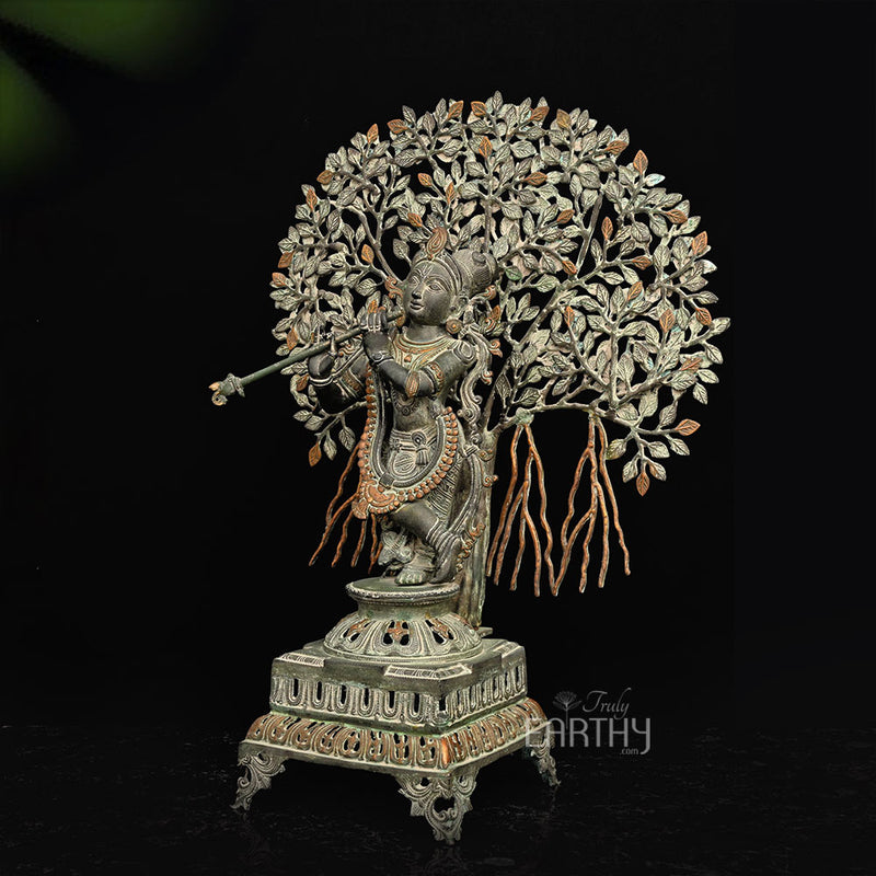 brass krishna sculpture_5