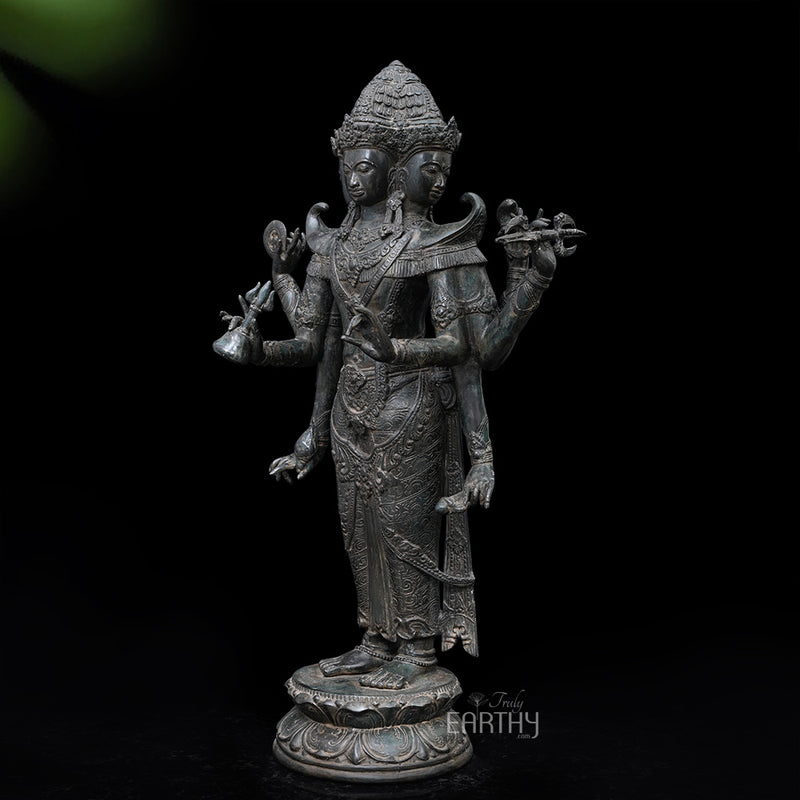 Bronze Brahma Sculpture (29.1 inches)