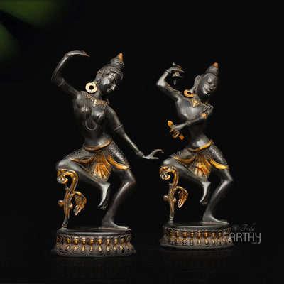 dancing shiva parvati statue_3