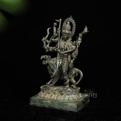 Adishakti Durga -The Embodiment of Supreme Energy | Bronze Statue
