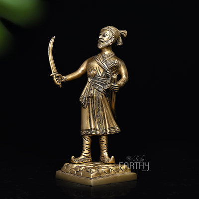 Chhatrapati Shivaji Maharaj - The Fearless Maratha Warrior | Brass Statue