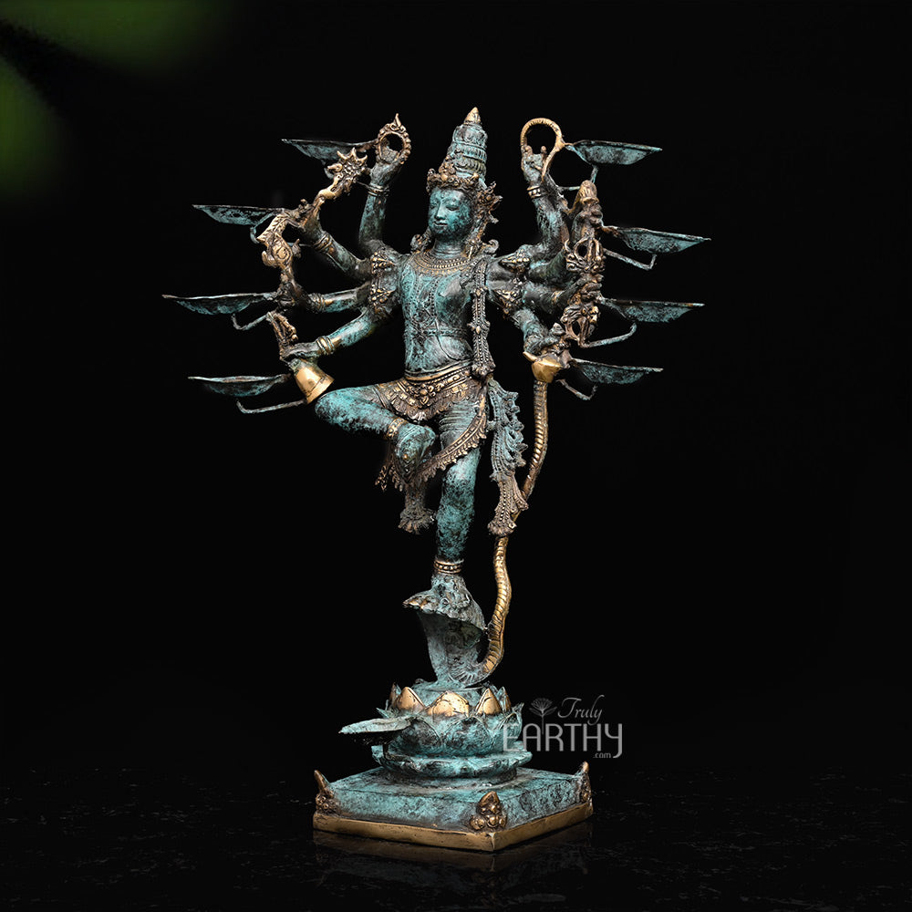 bronze krishna sculpture_2