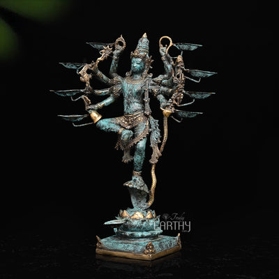 bronze krishna sculpture_2
