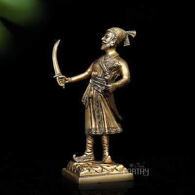 Chhatrapati Shivaji Maharaj - The Fearless Maratha Warrior | Brass Statue