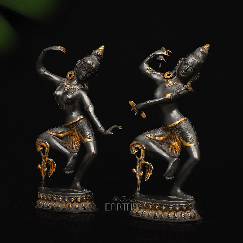 dancing shiva parvati statue_4