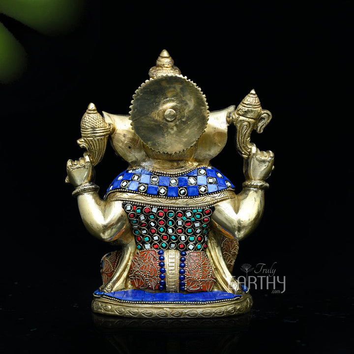 brass ganesha statue, angel 4