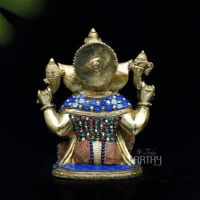 brass ganesha statue, angel 4