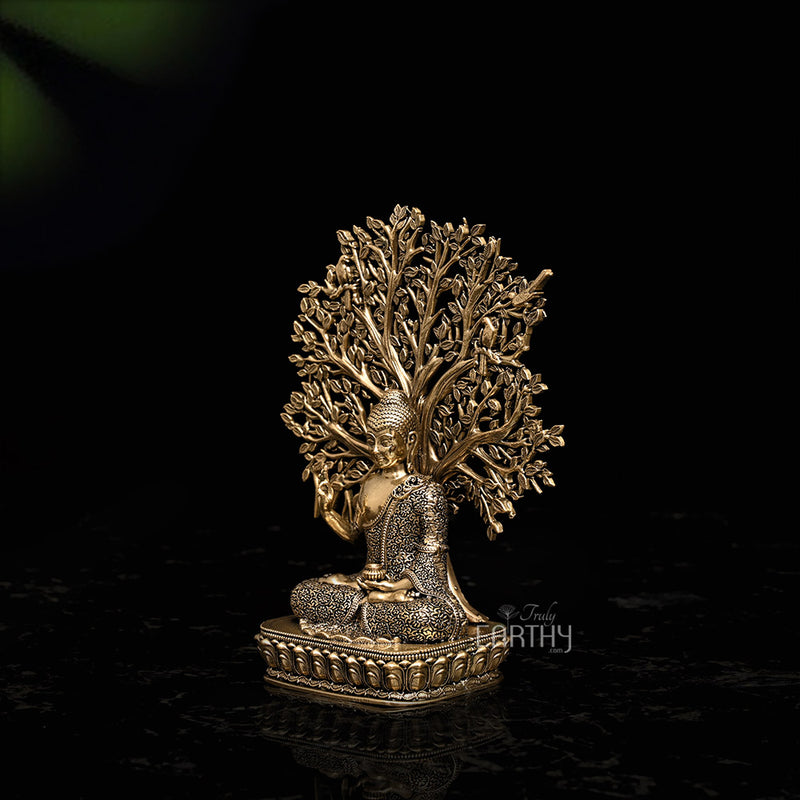 Superfine Brass Lord Buddha (16 cm)