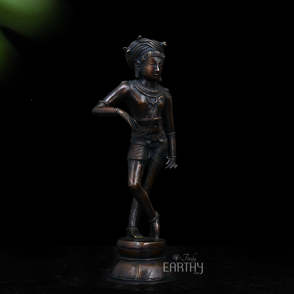 Vrisha-vahana Shiva (Brass | Handmade)