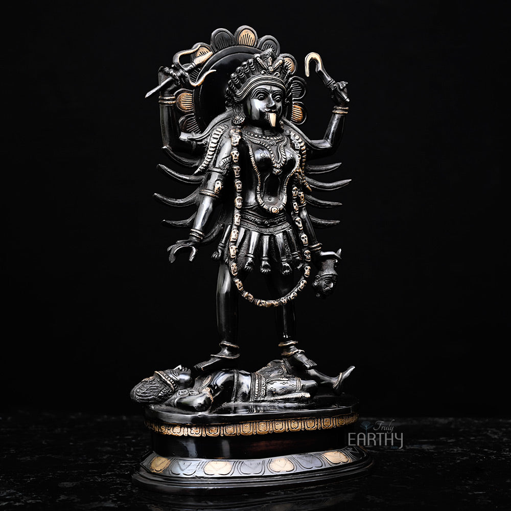 brass kali idol, angel 2