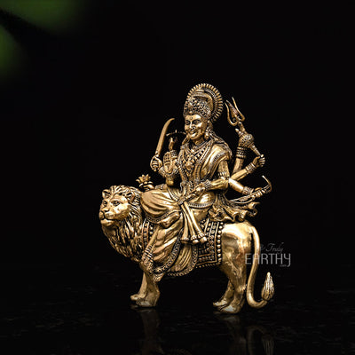 Superfine Durga Statue (Brass)