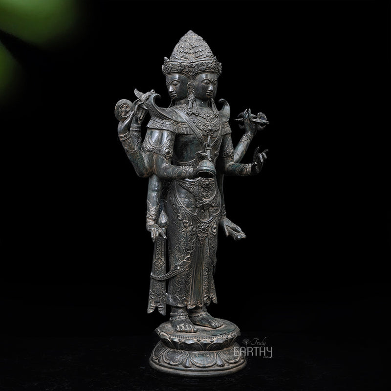 Bronze Brahma Sculpture (29.1 inches)