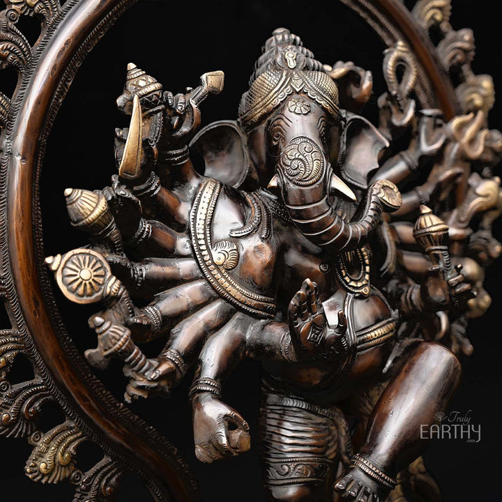 Chola Dancing Ganesha (64 cm)
