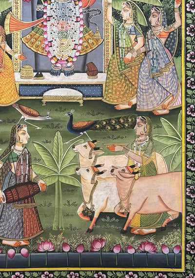handmade pichwai painting_4