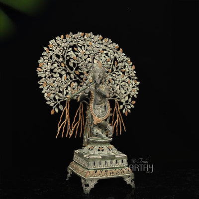 brass krishna sculpture_4