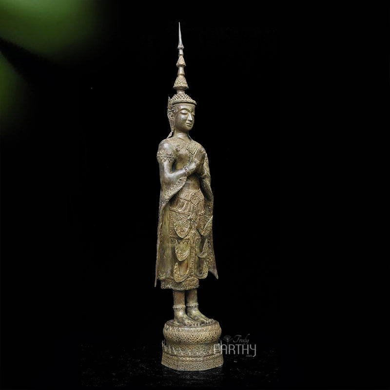 Bronze Buddha Sculpture (55 inches)