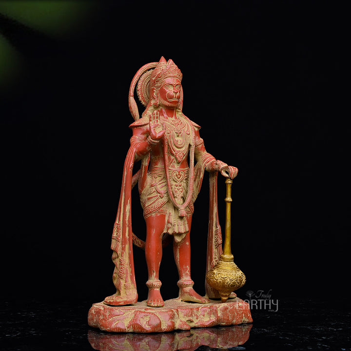 brass hanuman ji statue_3