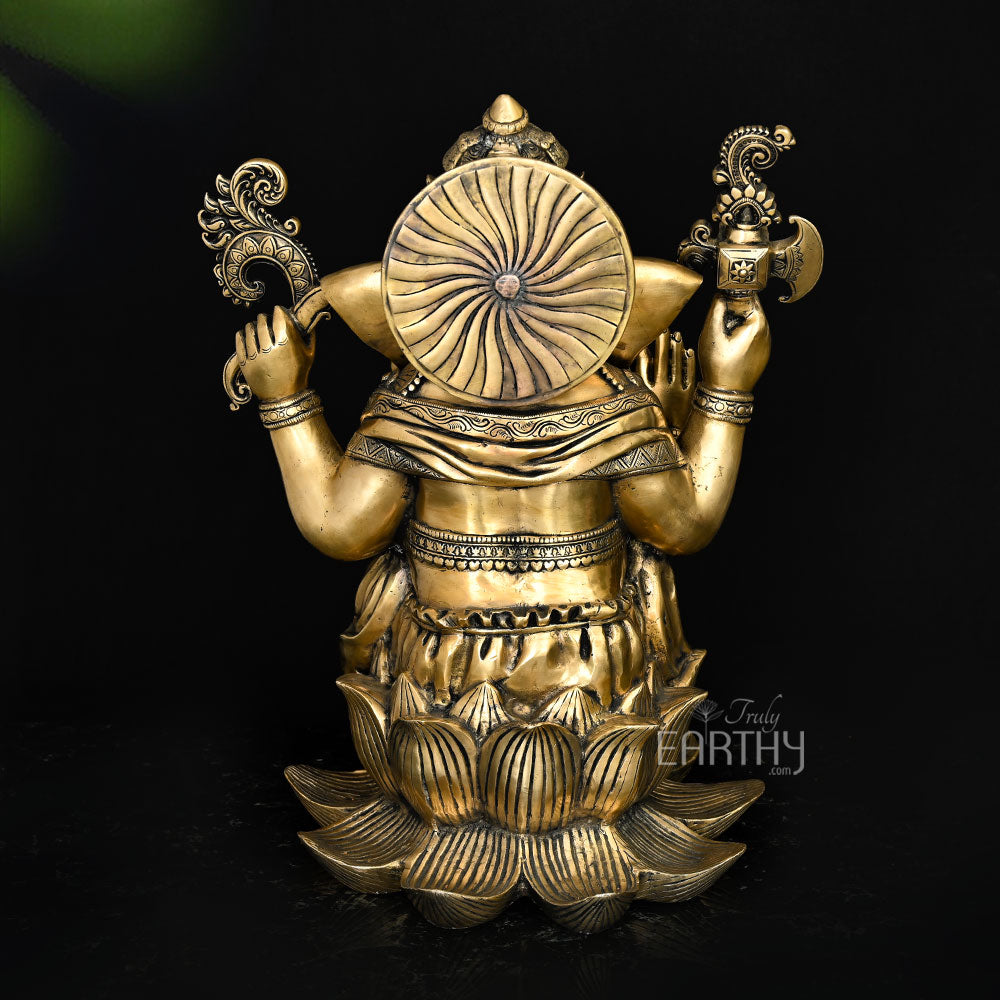 brass ganesh statue, angel 4