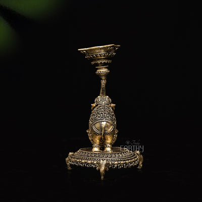 Superfine Designer Elephant Lamp in Brass