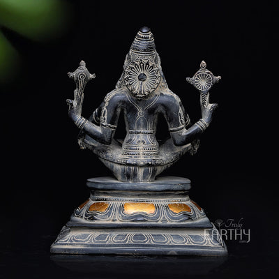 Yoga Narasimha Brass Statue