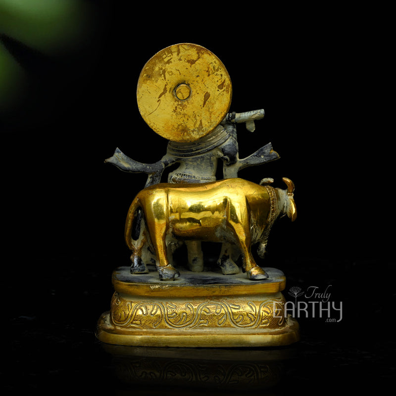 Brass Krishna Idol
