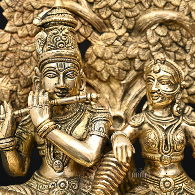 brass radha krishna, angel 5